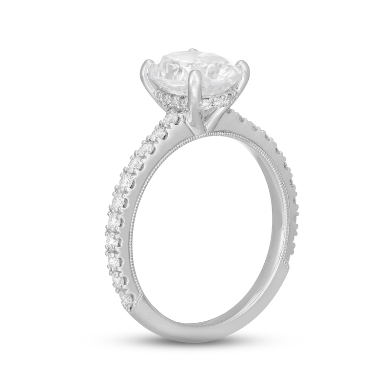 Neil Lane Diamond Engagement Ring 2-3/8 ct tw White Gold Plated