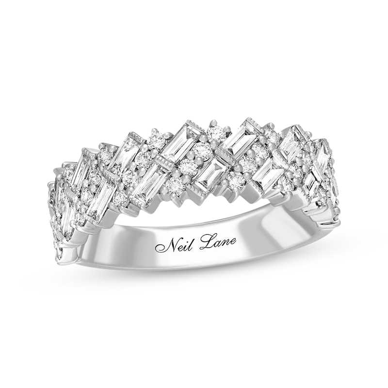 Neil Lane Bridal Diamond Anniversary Band 1 carat tw White Gold Plated