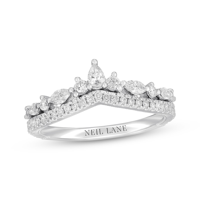 Neil Lane Diamond Anniversary Band 1/2 ct tw White Gold Plated