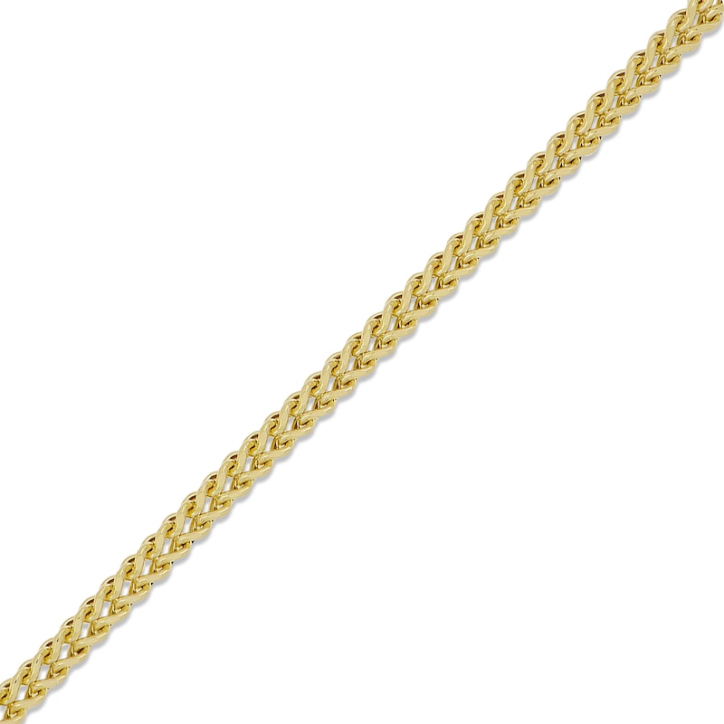 Hollow Franco Chain Bracelet Yellow Gold Plated 8.5