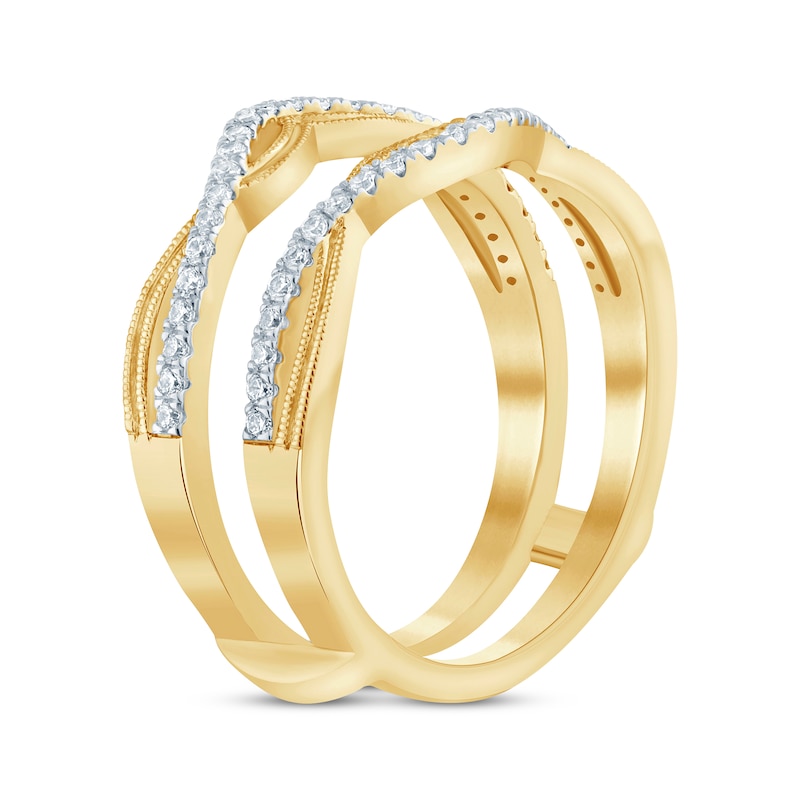 Diamond Eternity Ring 1 ct tw Yellow Gold Plated