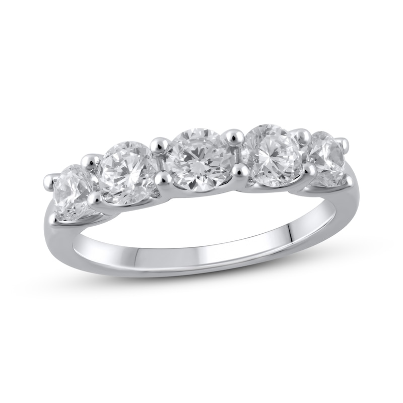 Lab-Created Diamonds by Anniversary Ring 2 ct tw White Gold Plated