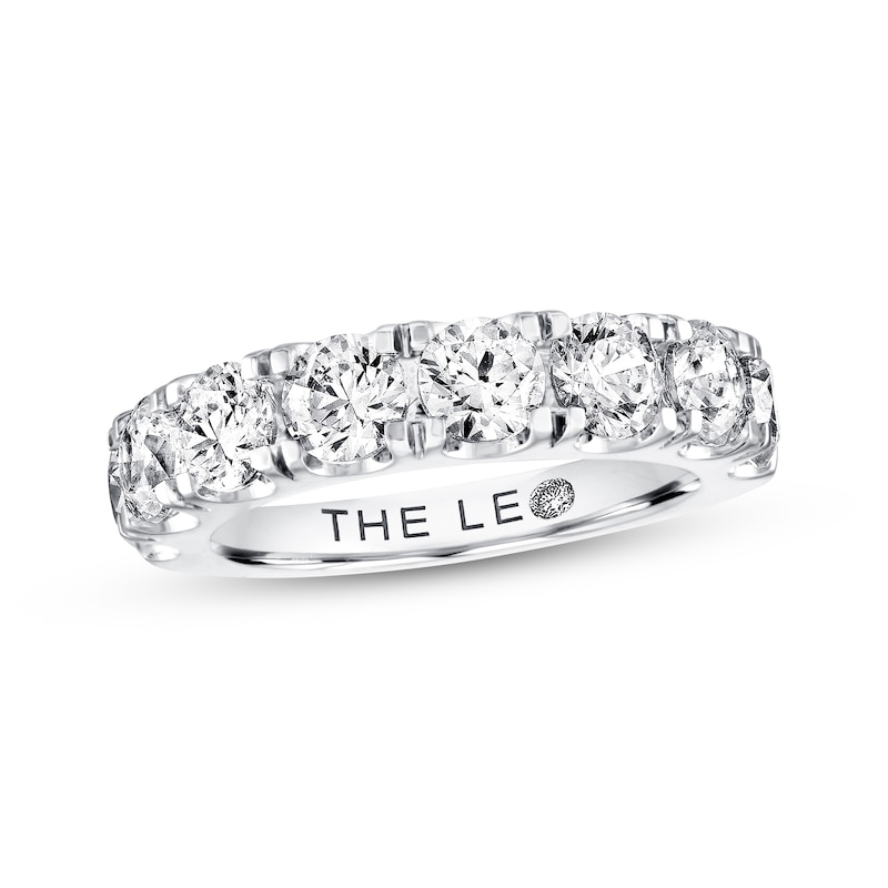 THE LEO Diamond Band 3 ct tw Round-cut White Gold Plated