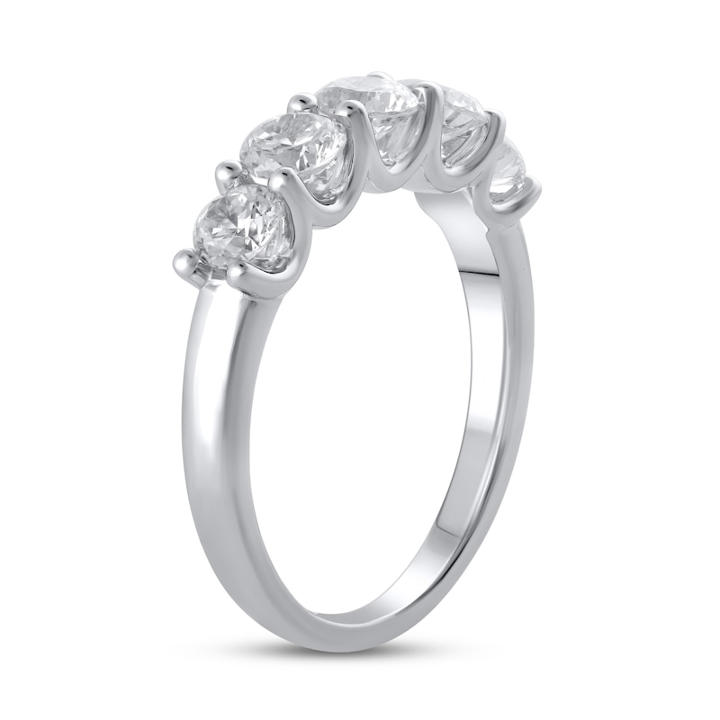 Lab-Created Diamonds by Anniversary Ring 2 ct tw White Gold Plated