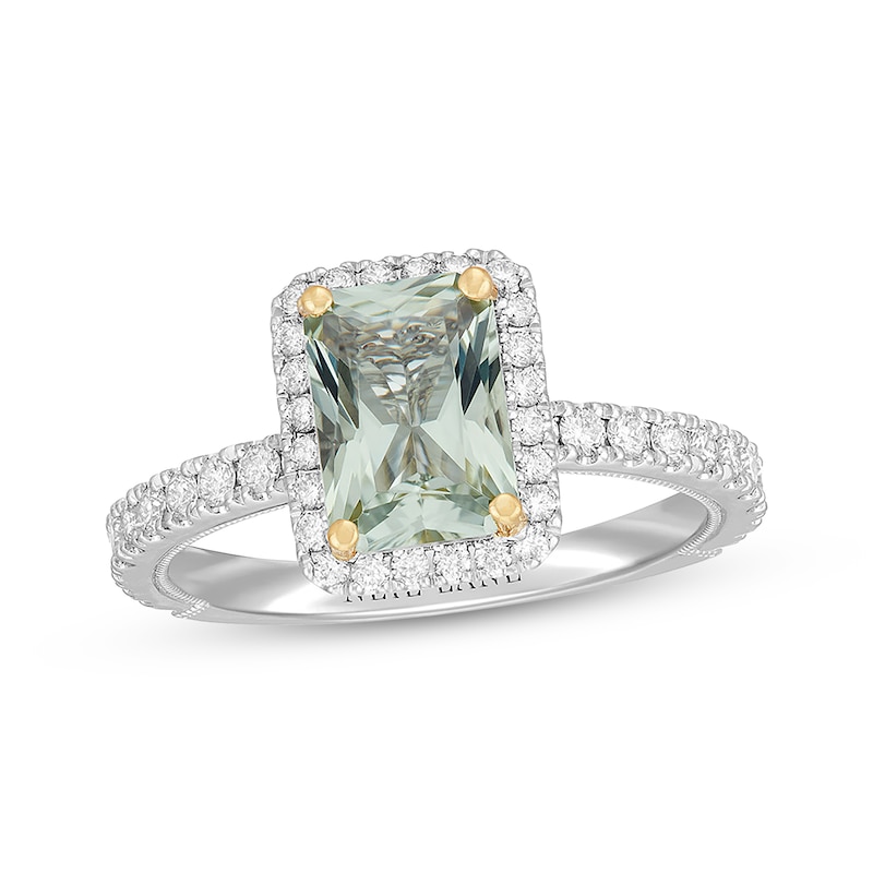 Neil Lane Quartz Engagement Ring 5/8 ct tw Diamonds White Gold Plated