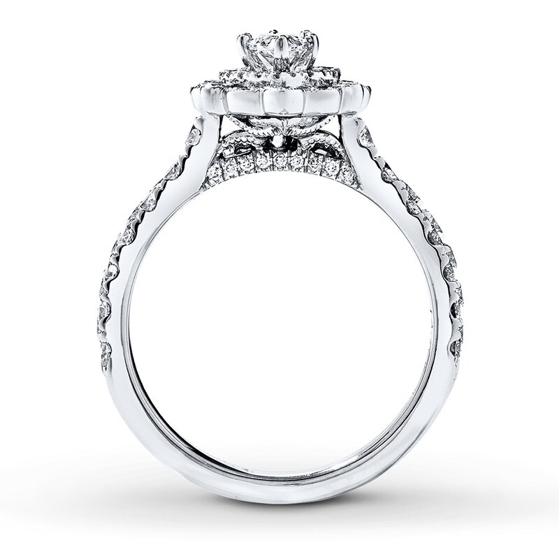 Neil Lane Bridal Set 1-3/4 ct tw Diamonds 14K White Gold