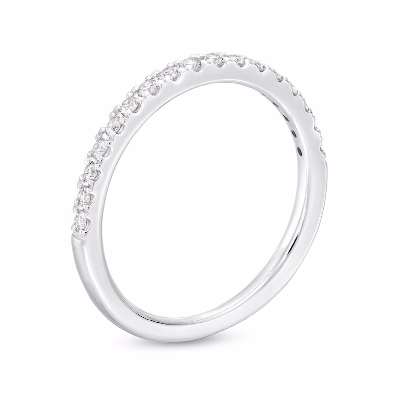 Now + Forever Diamond Band 1/4 ct tw Round-cut 10K White Gold