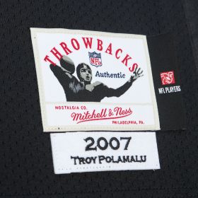Authentic Troy Polamalu Pittsburgh Steelers 2007 Jersey