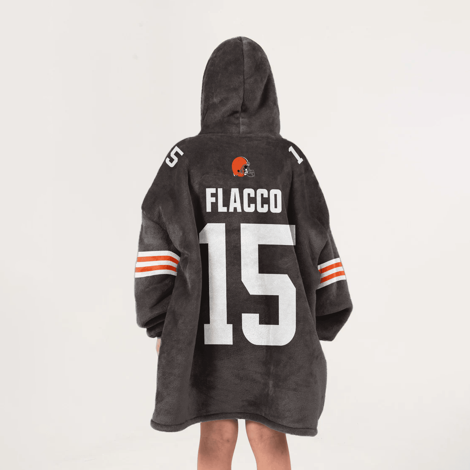 Captain J.F 15 Cleveland Football Unisex Blanket Hoodie
