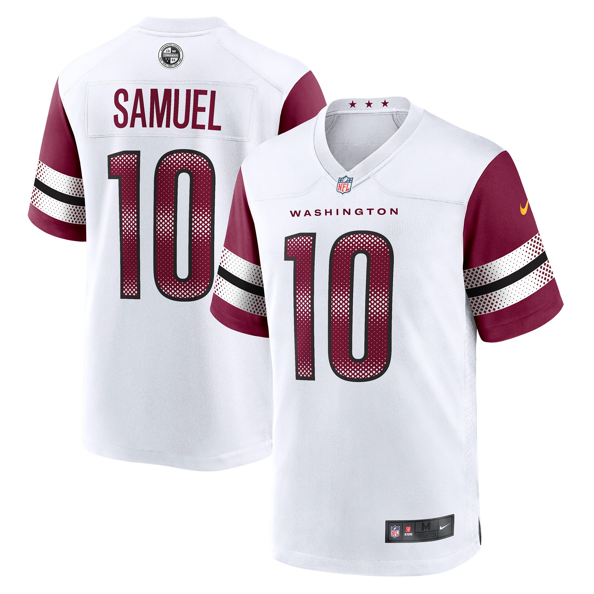Curtis Samuel Washington Commanders  Away Game Player Jersey - White