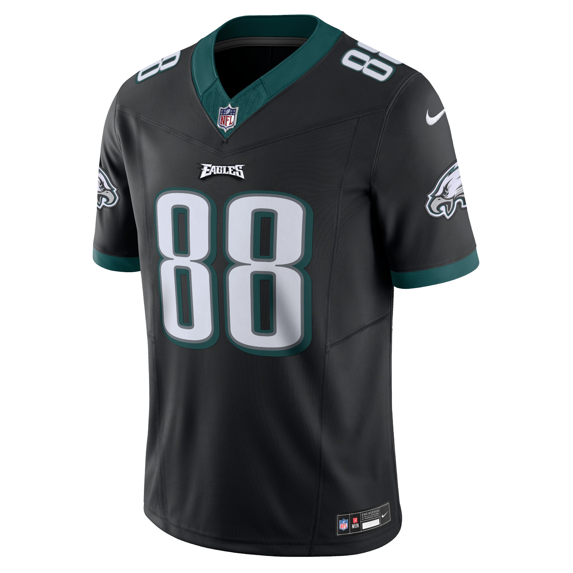 Dallas Goedert Philadelphia Eagles  Vapor F.U.S.E. Limited Jersey - Black