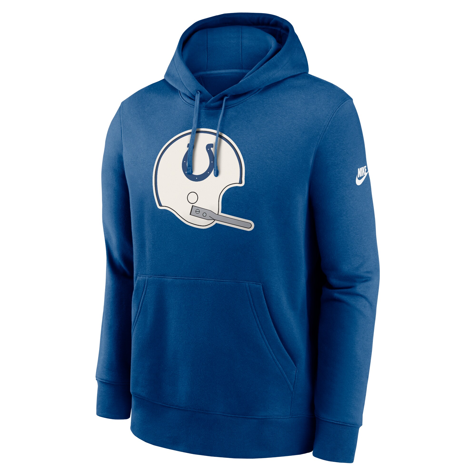 Indianapolis Colts Rewind Club Logo Pullover Hoodie - Royal