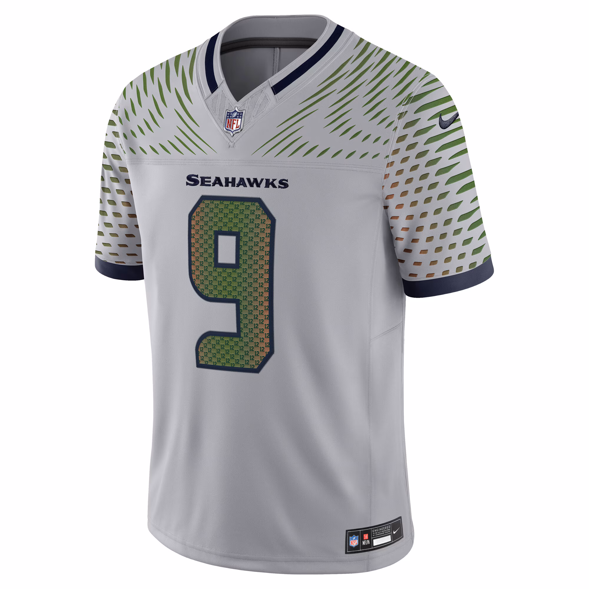 Kenneth Walker III #9 Seattle Seahawks 2025 Rivalries Collection Limited Jersey - Wolf Gray