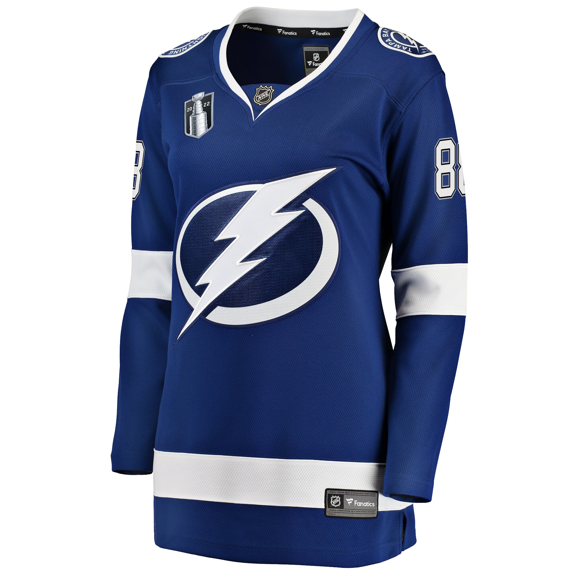 Andrei Vasilevskiy Tampa Bay Lightning Women's Home 2022 Stanley Cup Final Breakaway Player Jersey - Blue