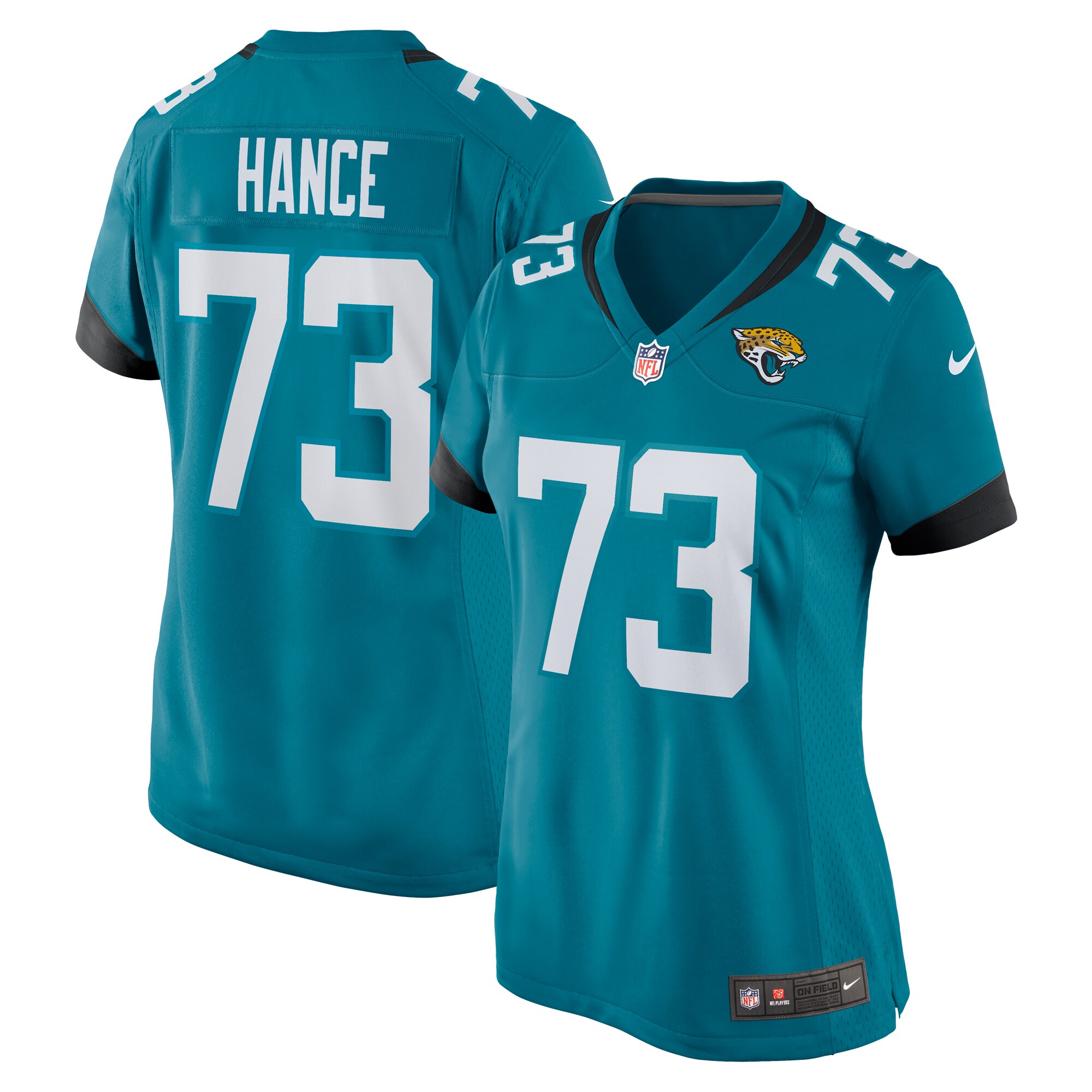 Blake Hance Jacksonville Jaguars  Women's Home Game Player Jersey - Teal