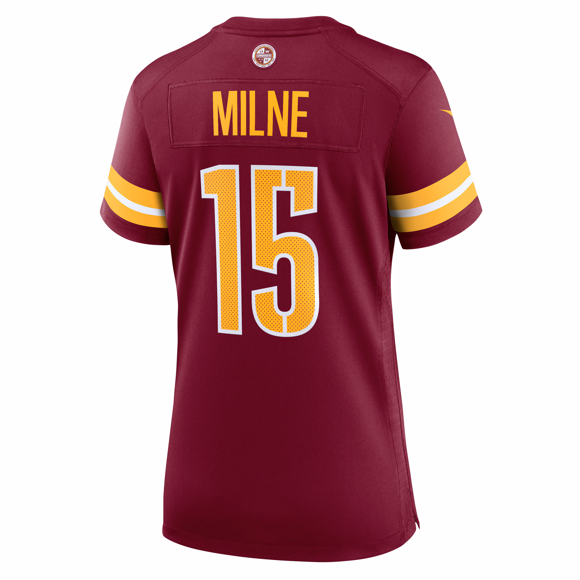 Dax Milne Washington Commanders Women's  Game Jersey -  Burgundy