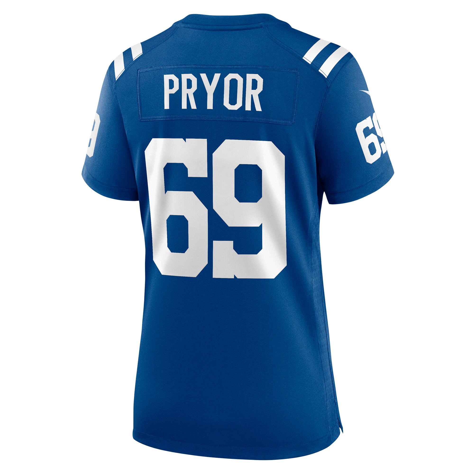 Matt Pryor Indianapolis Colts  Women's Game Jersey - Royal