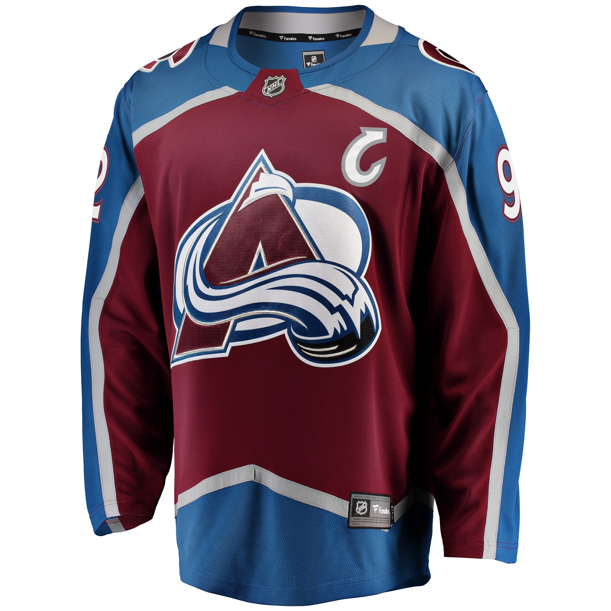 Gabriel Landeskog Colorado Avalanche Breakaway Player Jersey - Burgundy