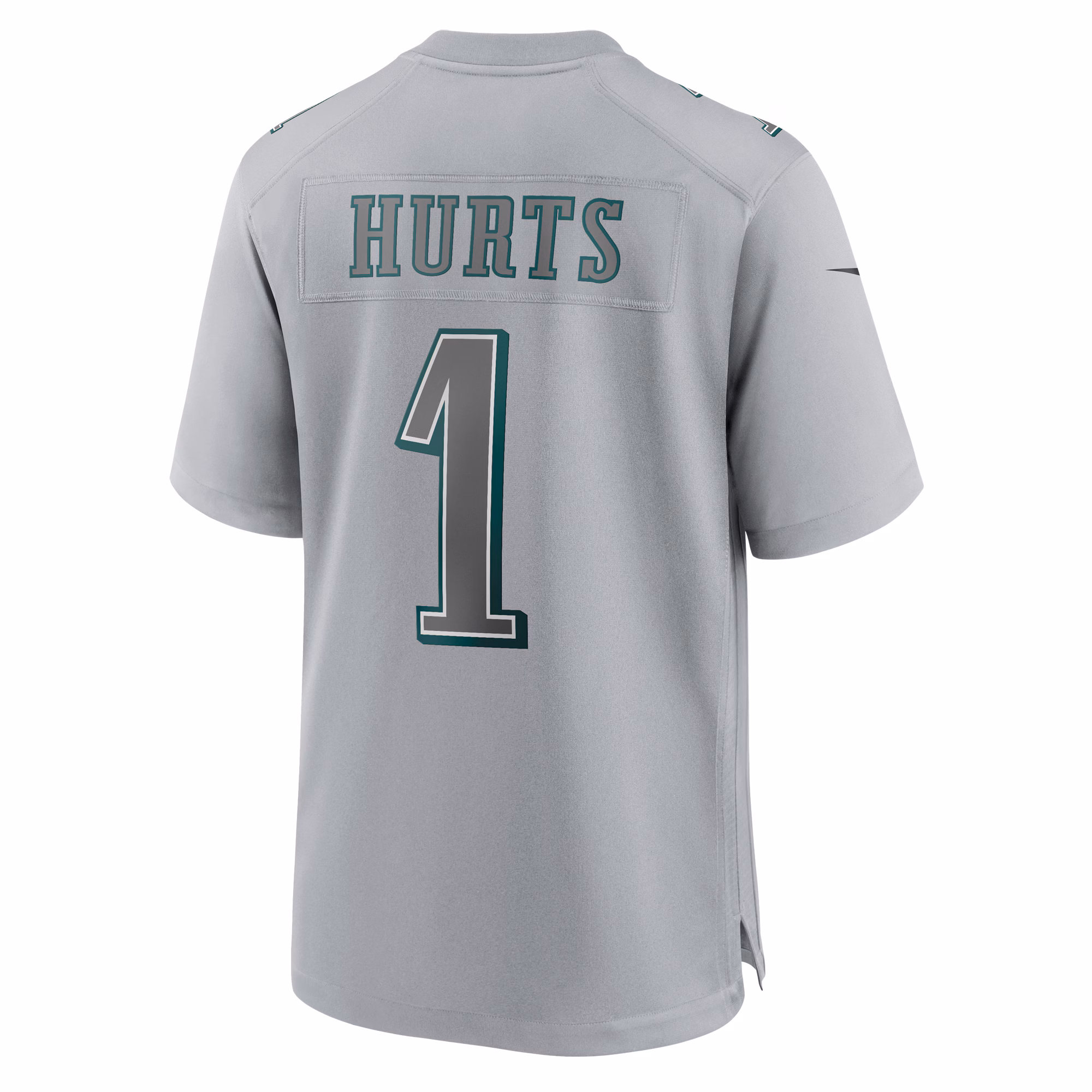 Jalen Hurts Philadelphia Eagles Super Bowl LVII Patch Atmosphere Fashion Game Jersey - Gray