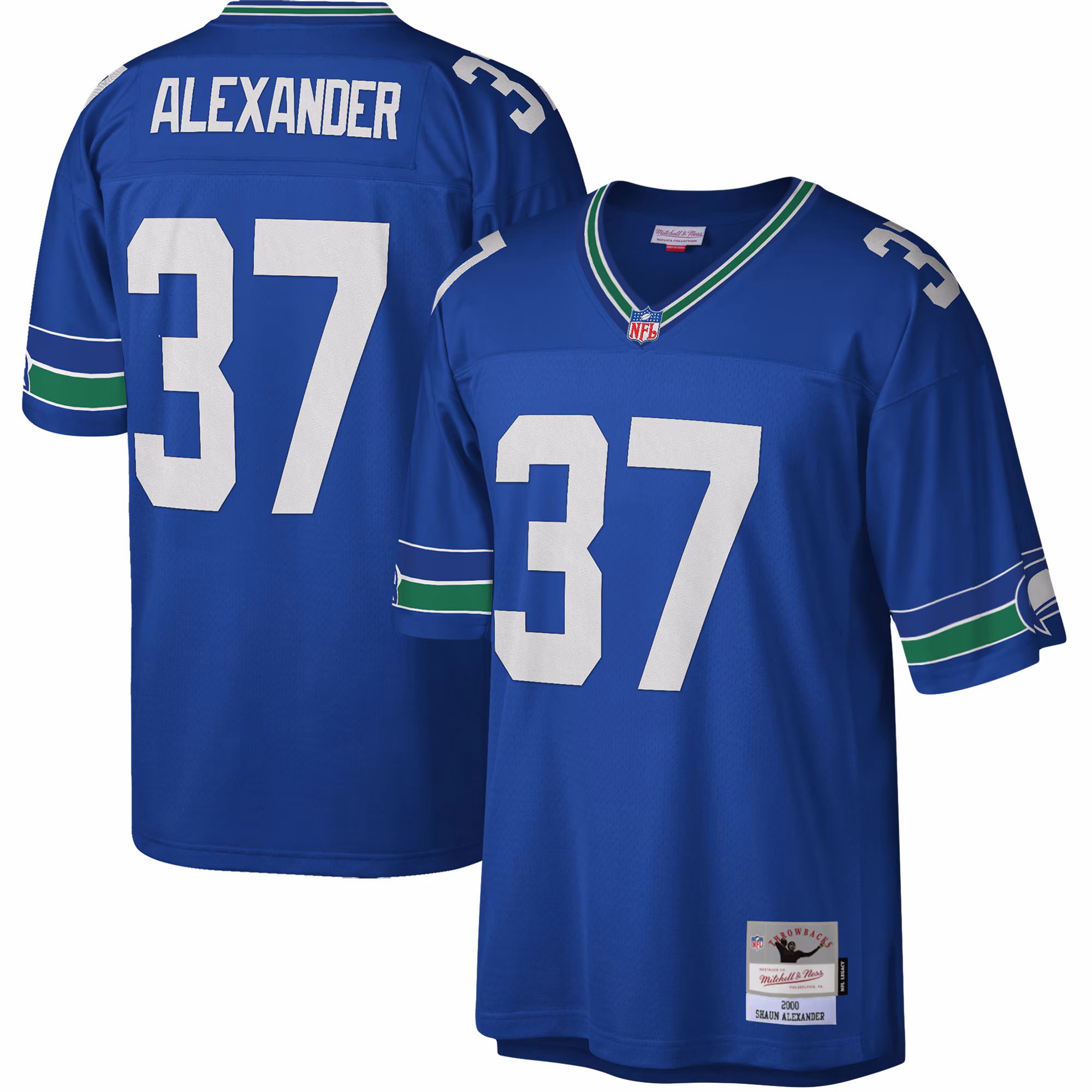Shaun Alexander Seattle Seahawks Legacy Replica Jersey - Royal