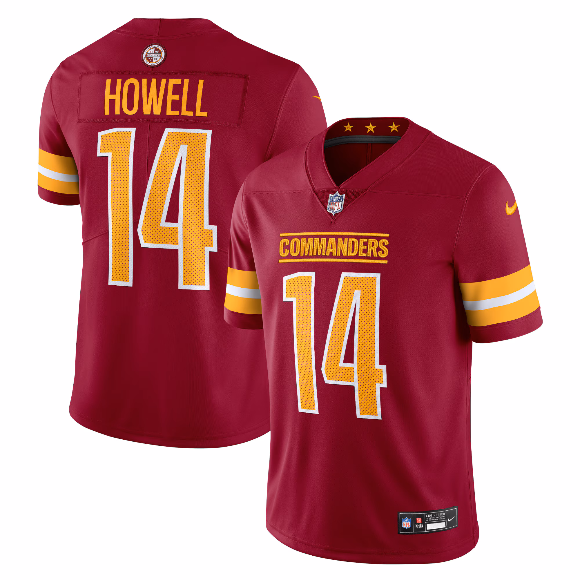 Sam Howell Washington Commanders  Vapor Untouchable Limited Jersey - Burgundy