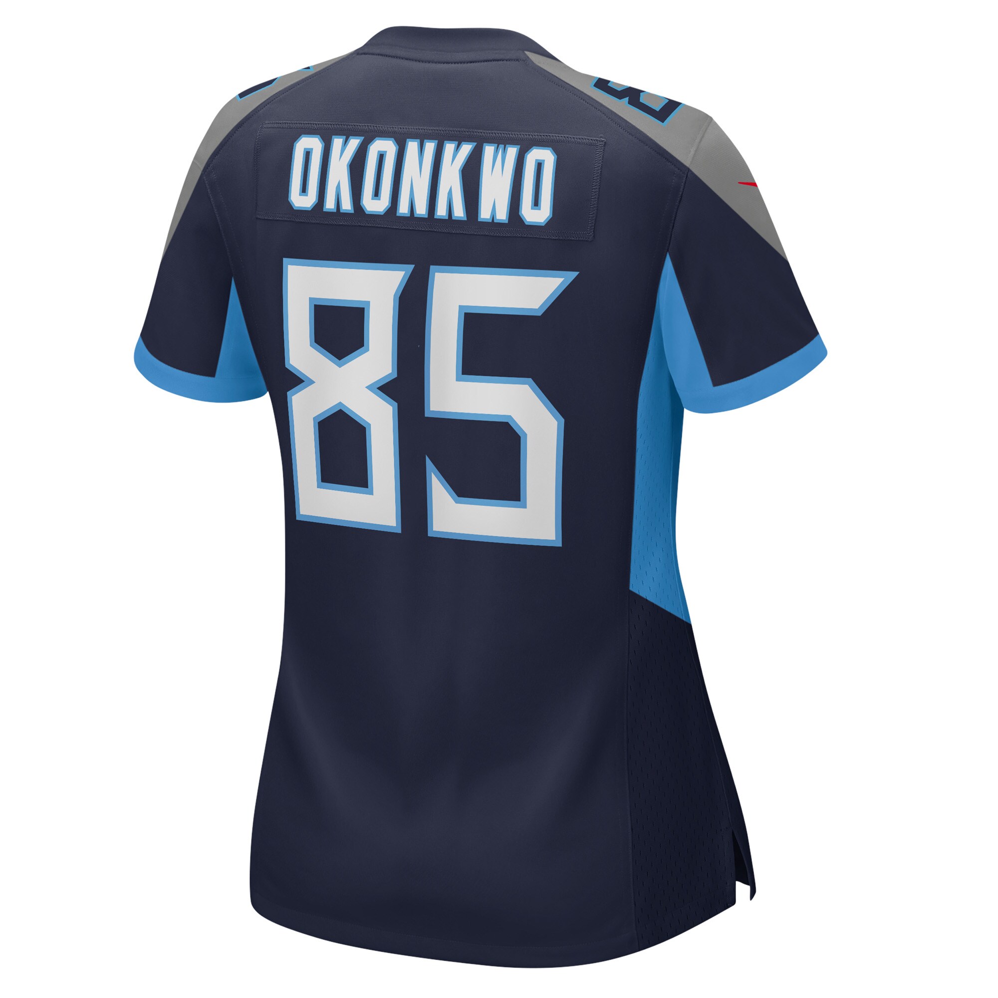Chigoziem Okonkwo Tennessee Titans  Women's Game Player Jersey - Navy