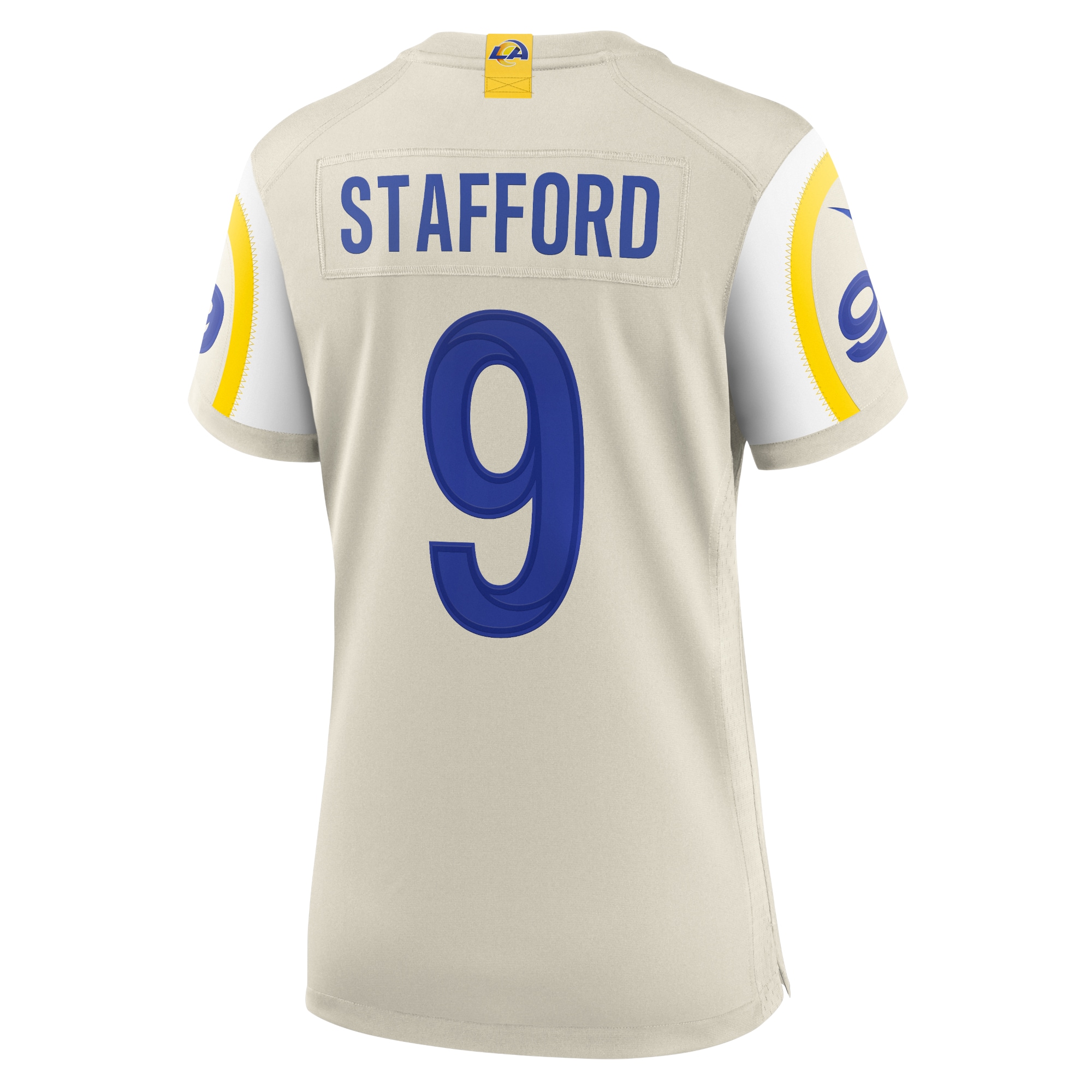 Matthew Stafford Los Angeles Rams  Women's Game Jersey - Bone