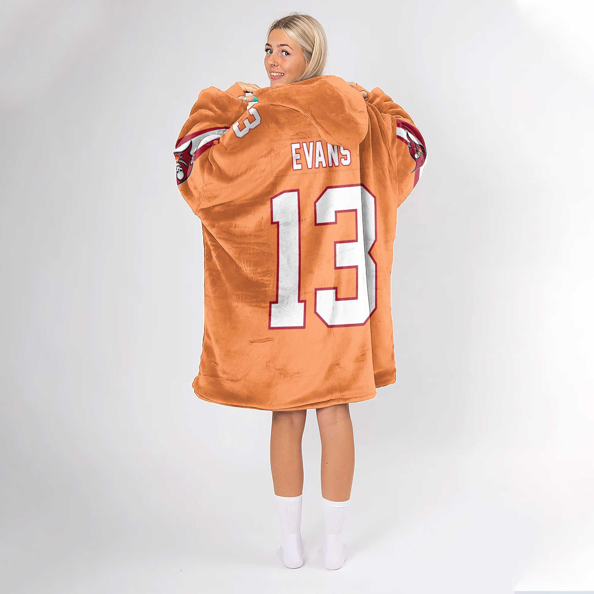 Adult M.E 13 Tampa Bay Football Unisex Blanket Hoodie