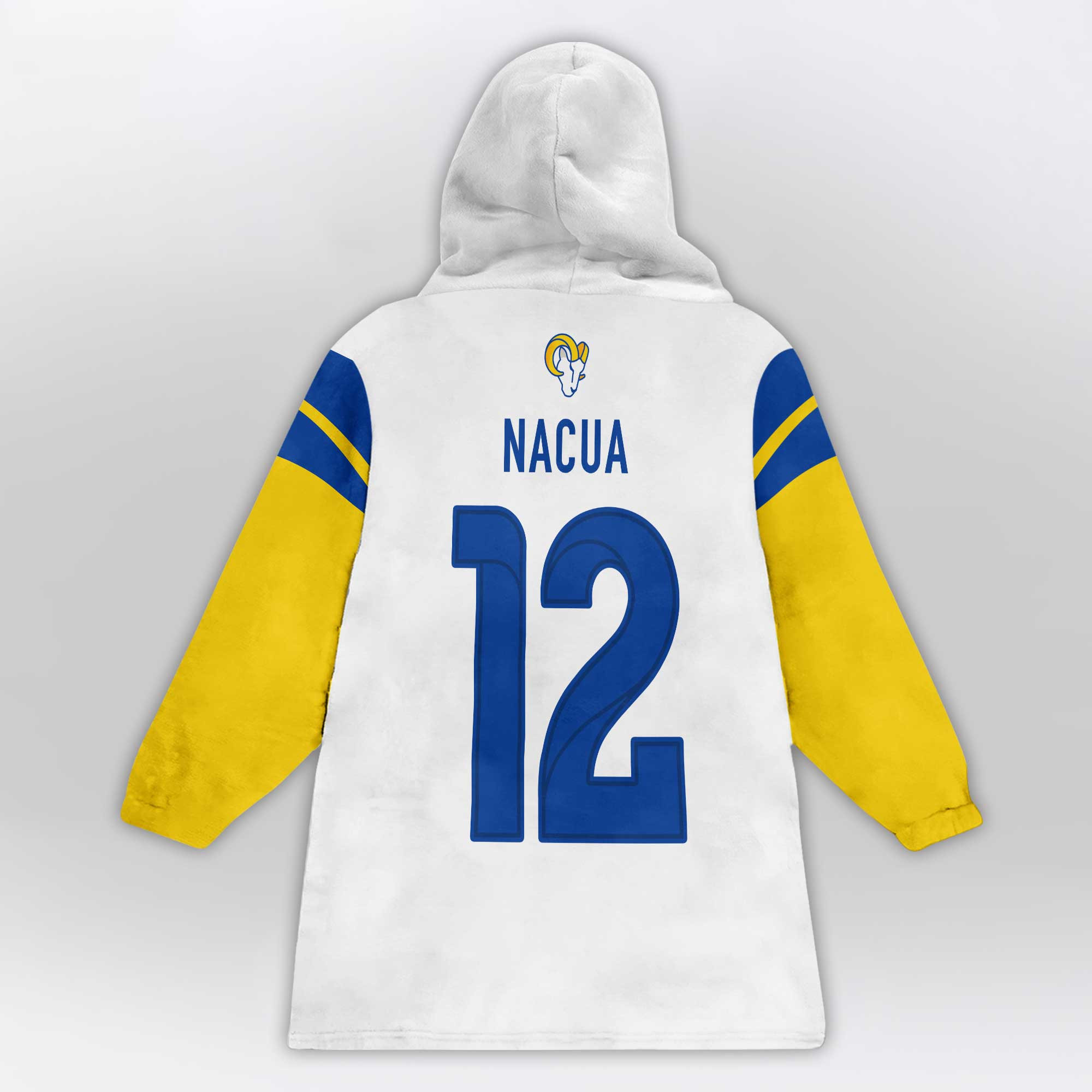Kid P.N 12 Los Angeles R Football Unisex Blanket Hoodie