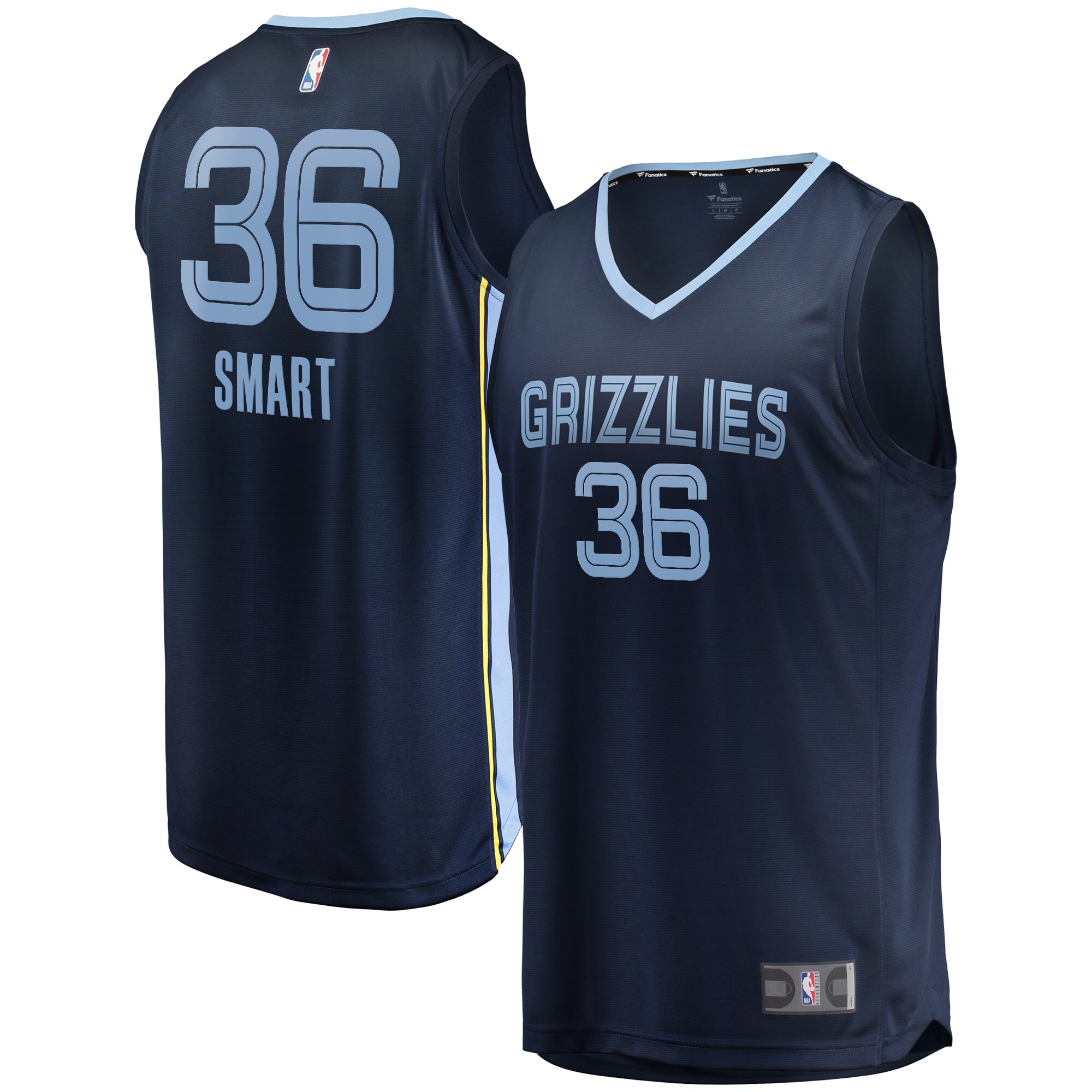 Marcus Smart Memphis Grizzlies  Fast Break Player Jersey - Icon Edition - Navy