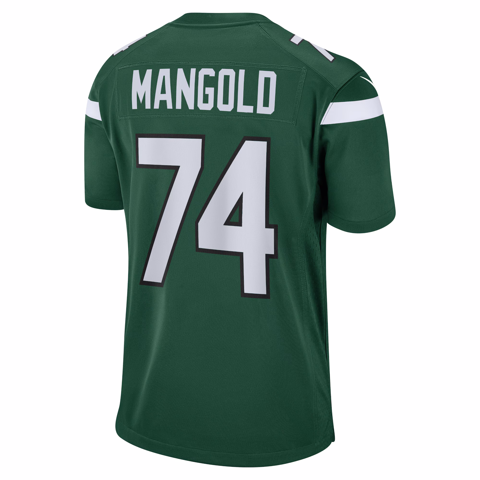 Nick Mangold New York Jets Retired Player Jersey - Gotham Green