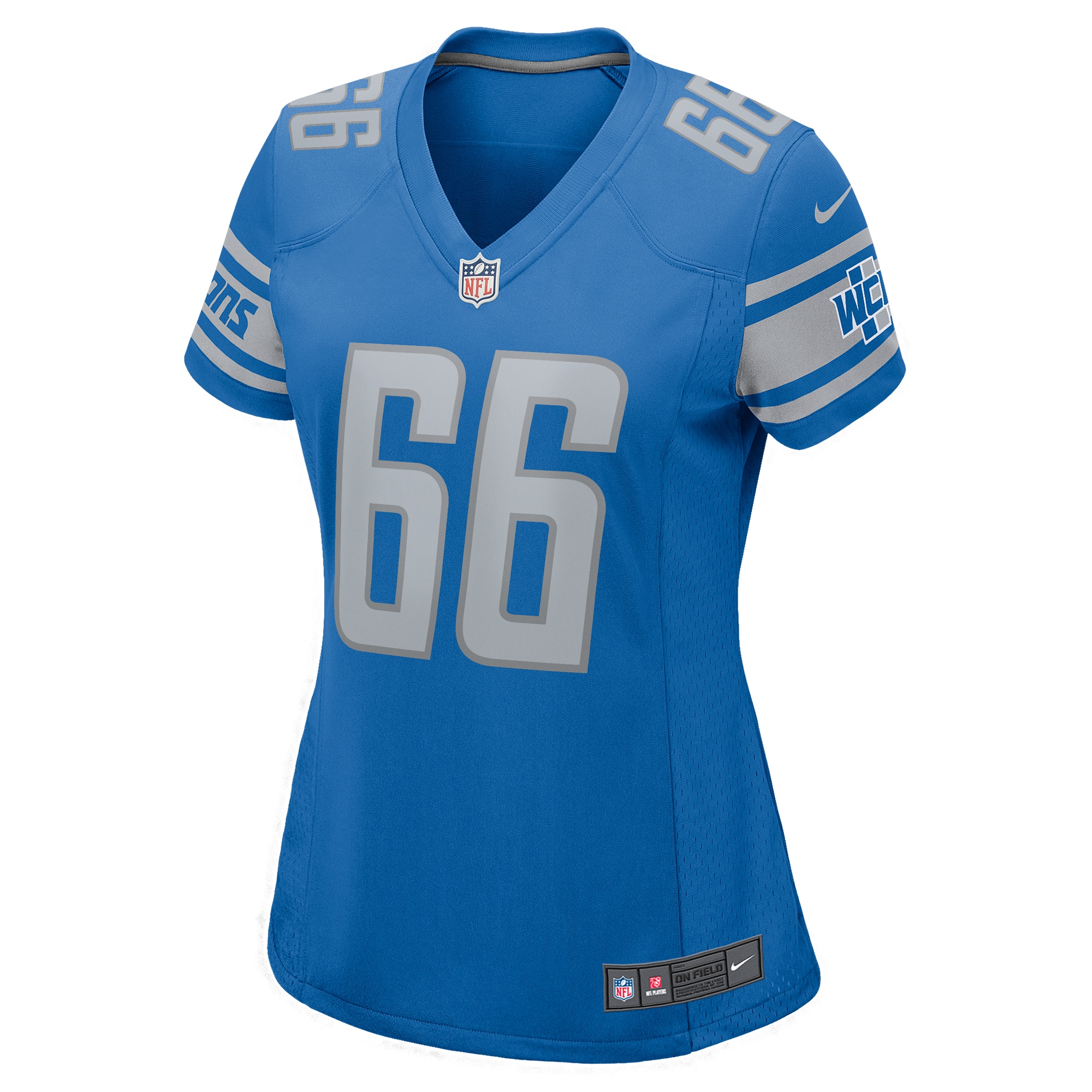 Ross Pierschbacher Detroit Lions  Women's Home Game Player Jersey - Blue
