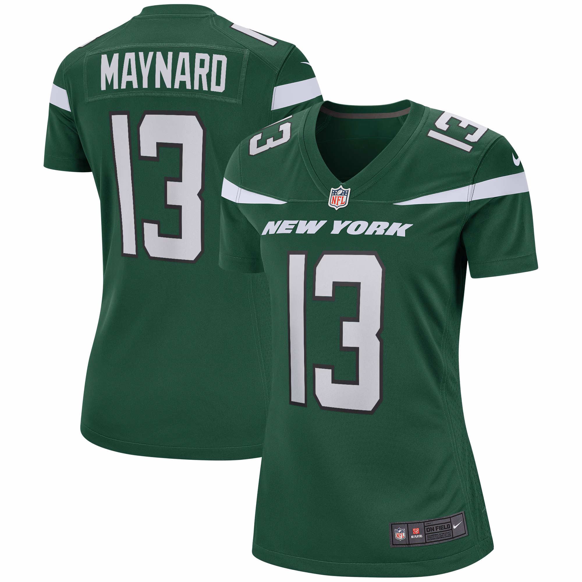Don Maynard New York Jets Women's Game Retired Player Jersey - Gotham Green