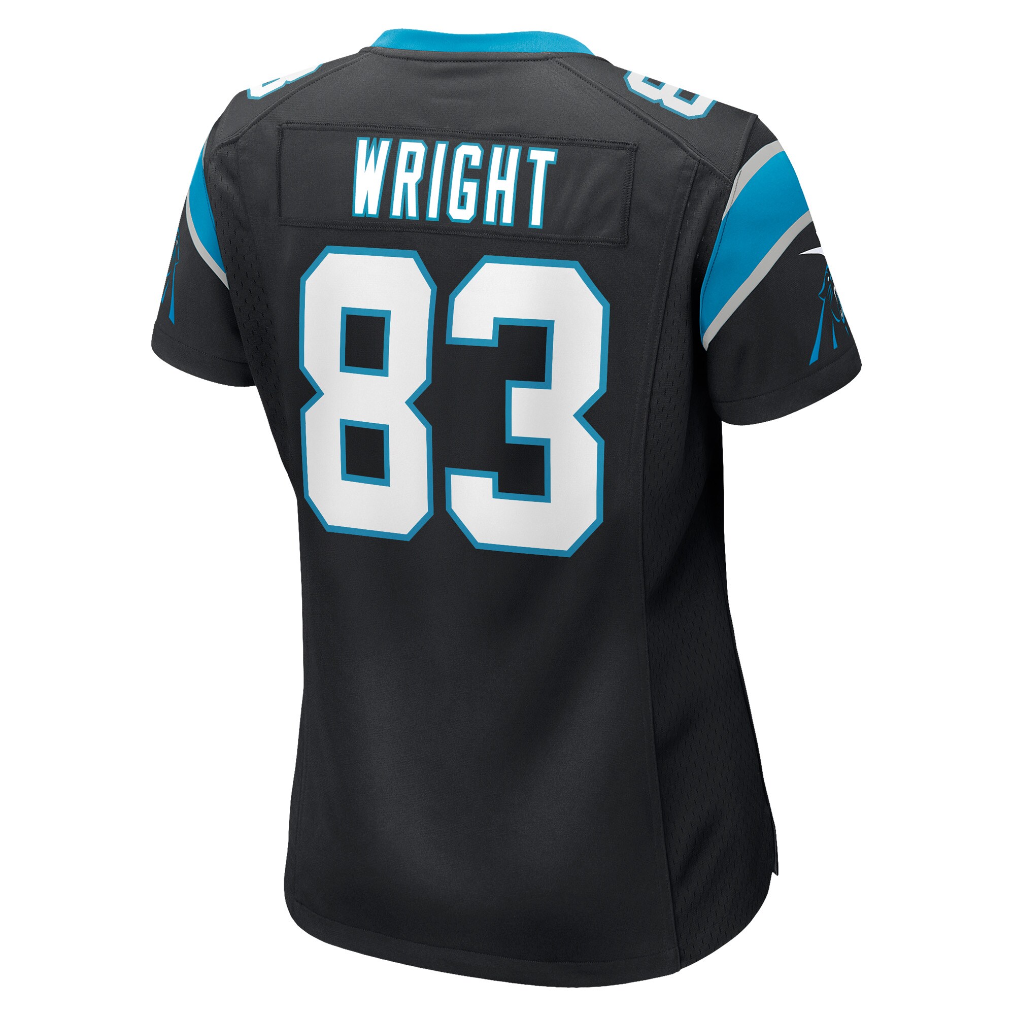 Derek Wright Carolina Panthers  Women's Game Player Jersey - Black
