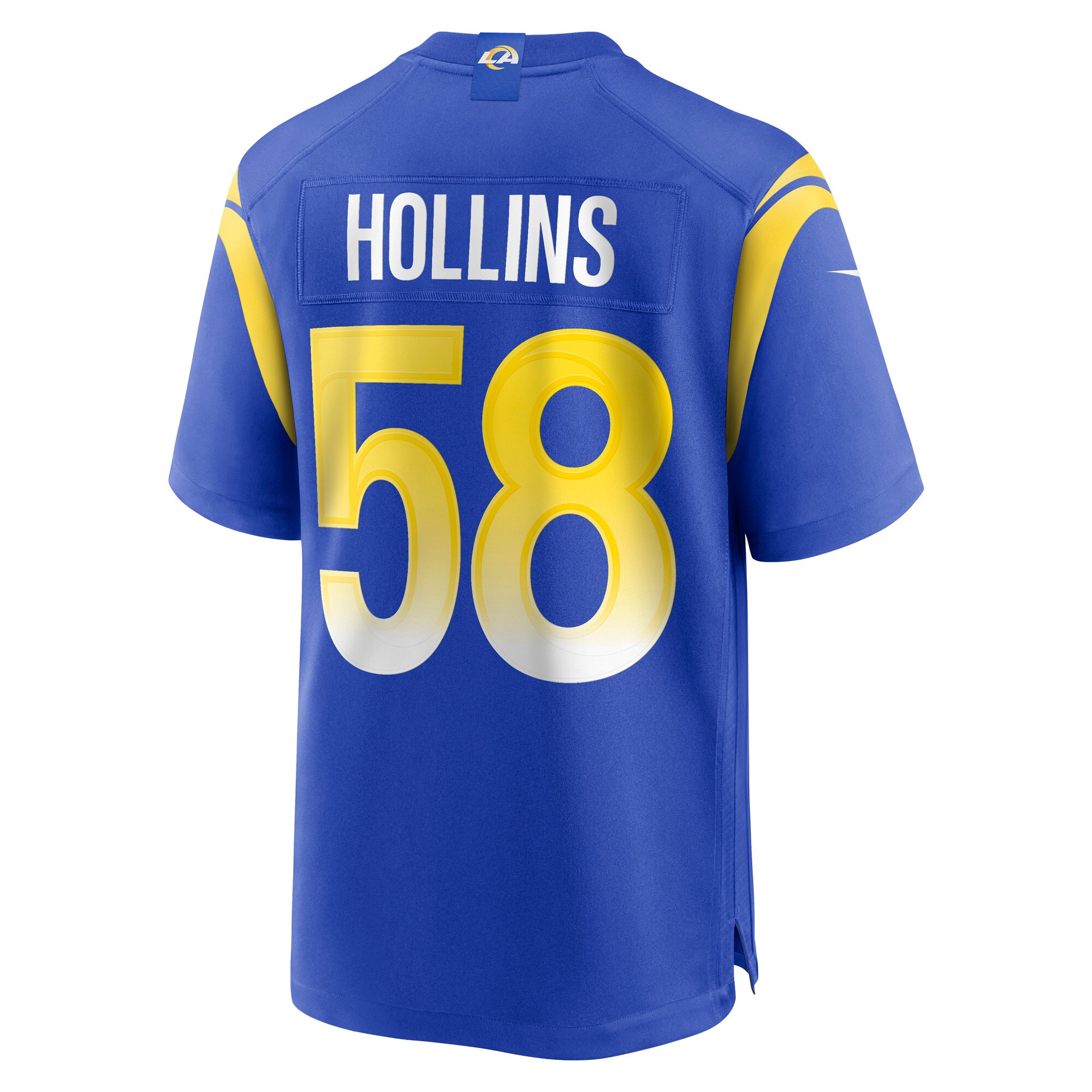 Justin Hollins Los Angeles Rams  Game Jersey - Royal