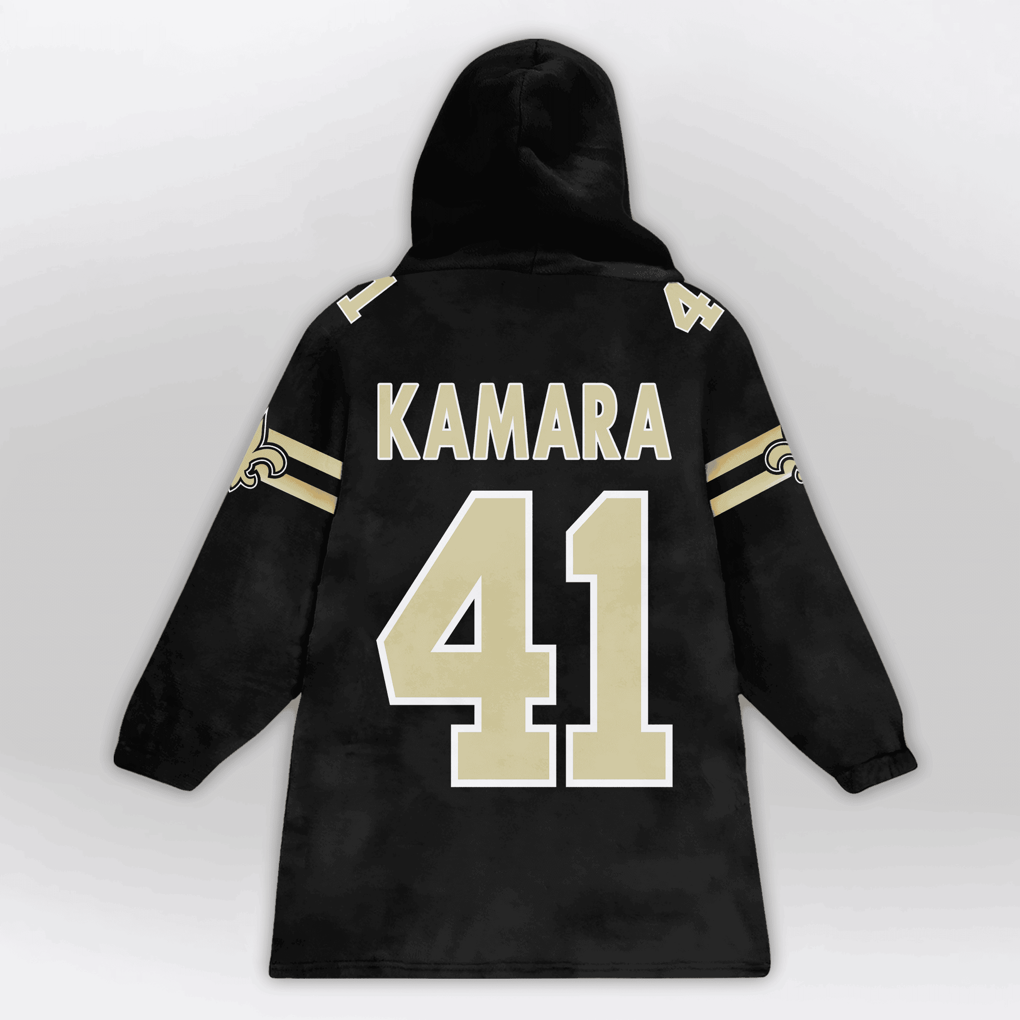 Kid 41 New Orleans Football Unisex Blanket Hoodie