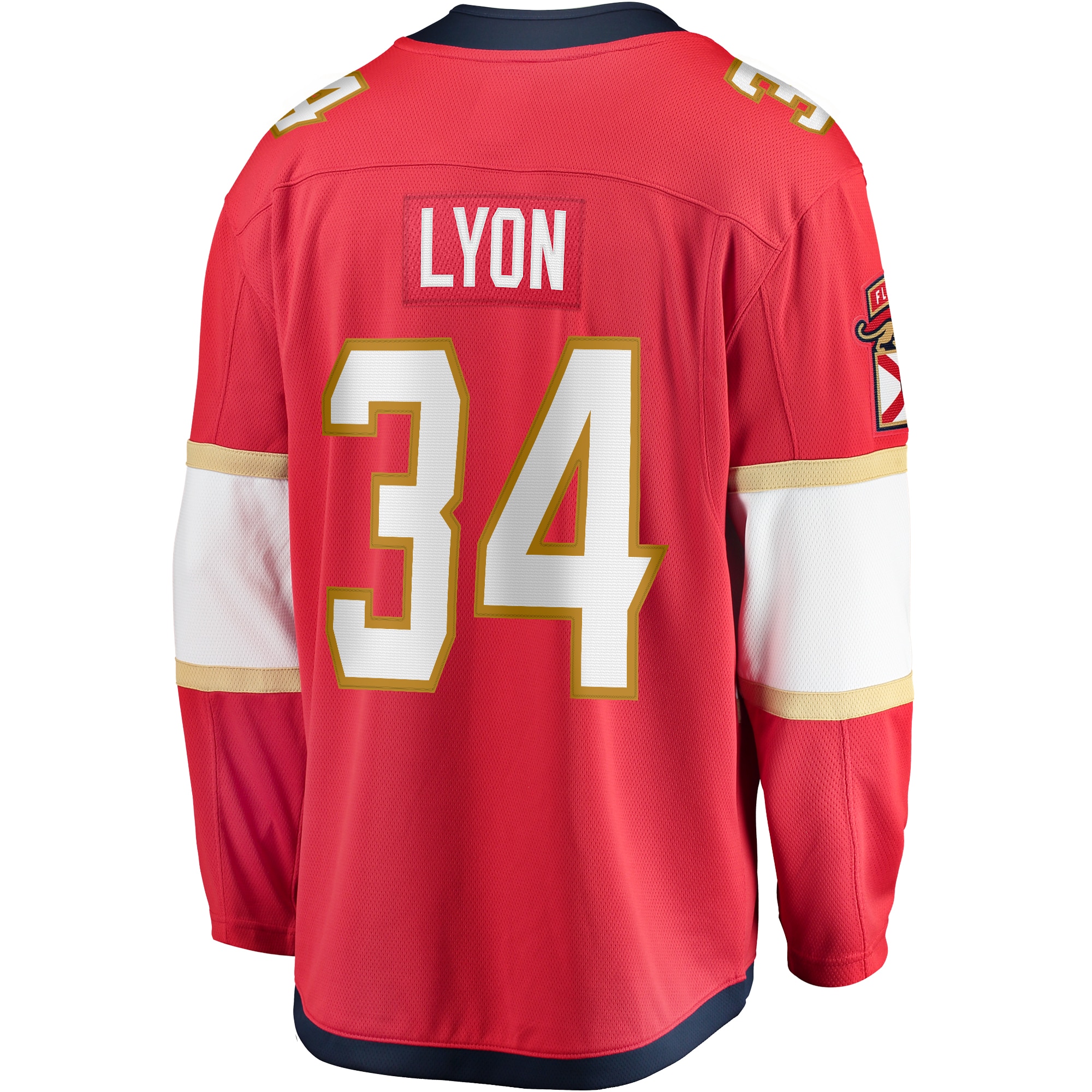 Alex Lyon Florida Panthers Home Breakaway Player Jersey - Red