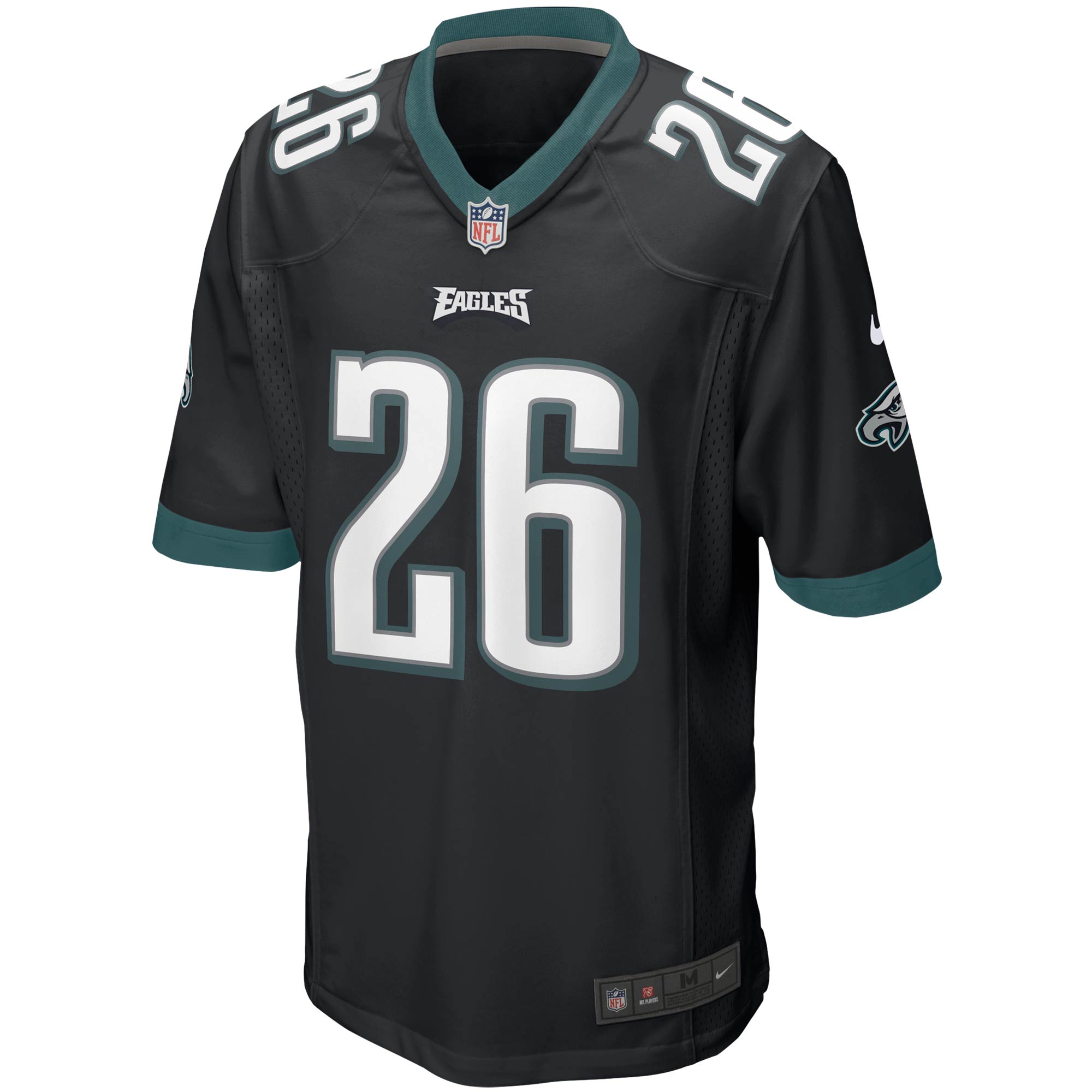 Miles Sanders Philadelphia Eagles  Game Jersey - Black
