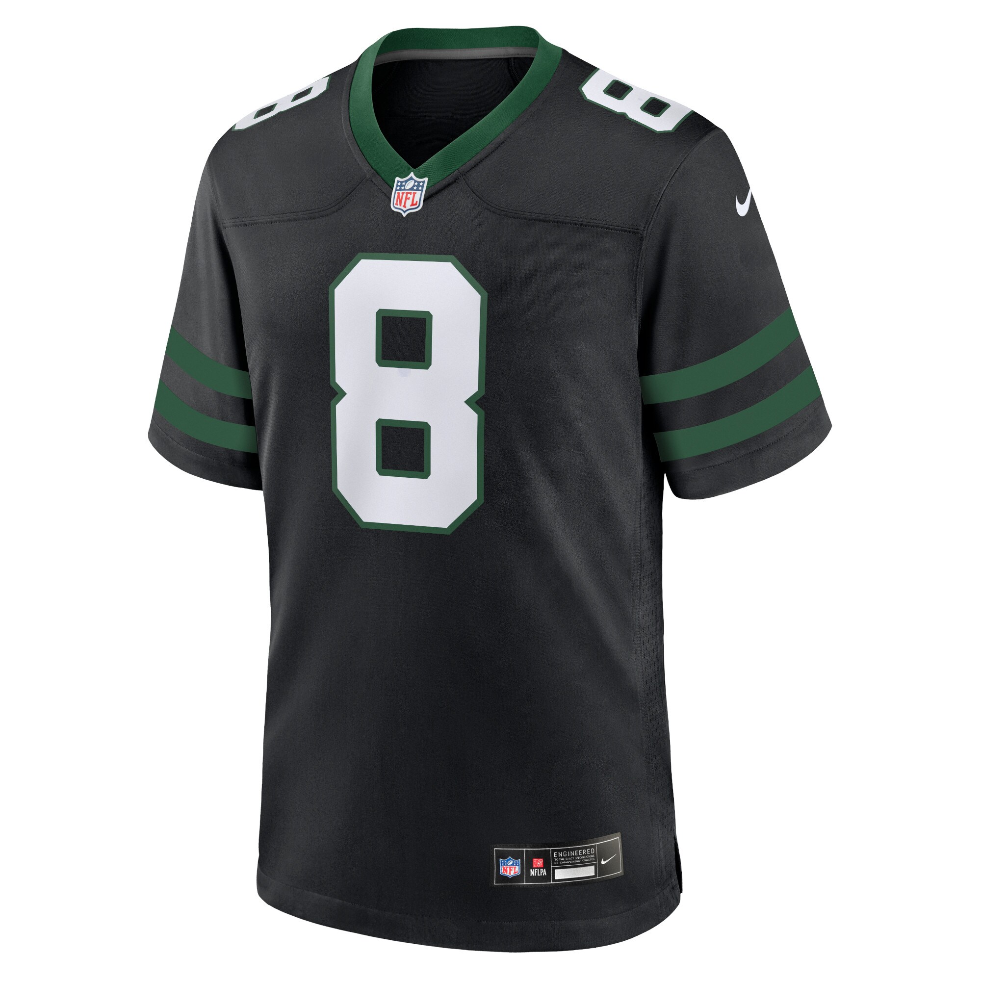 Aaron Rodgers New York Jets Alternate Game Jersey - Legacy Black