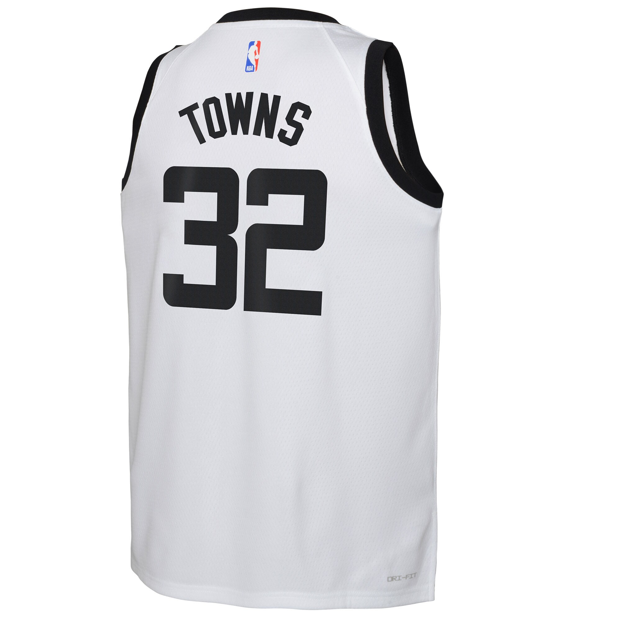 Karl-Anthony Towns Minnesota Timberwolves Youth 2022/23 Swingman Jersey - City Edition - White