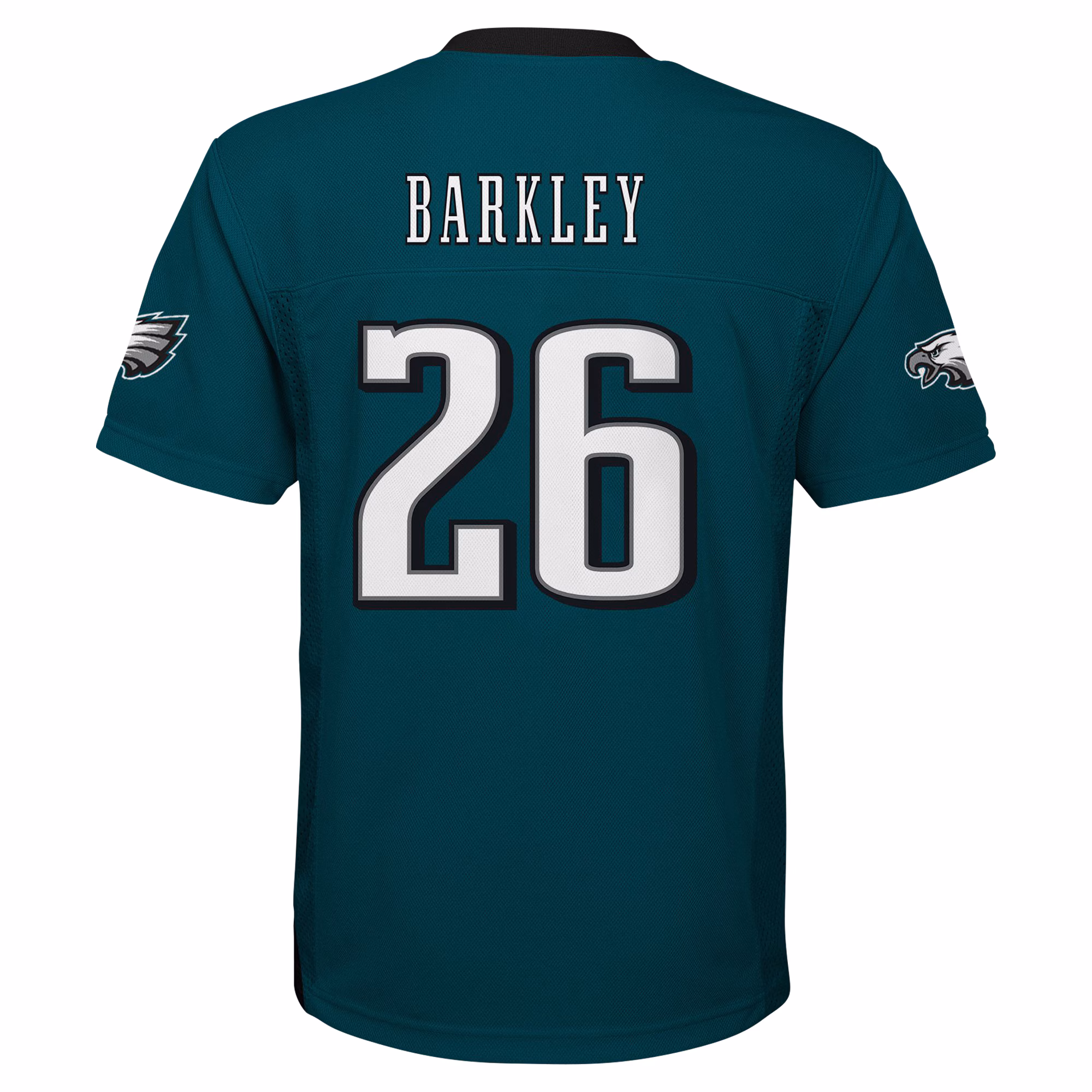 Saquon Barkley Philadelphia Eagles Youth Replica Player Jersey - Midnight Green