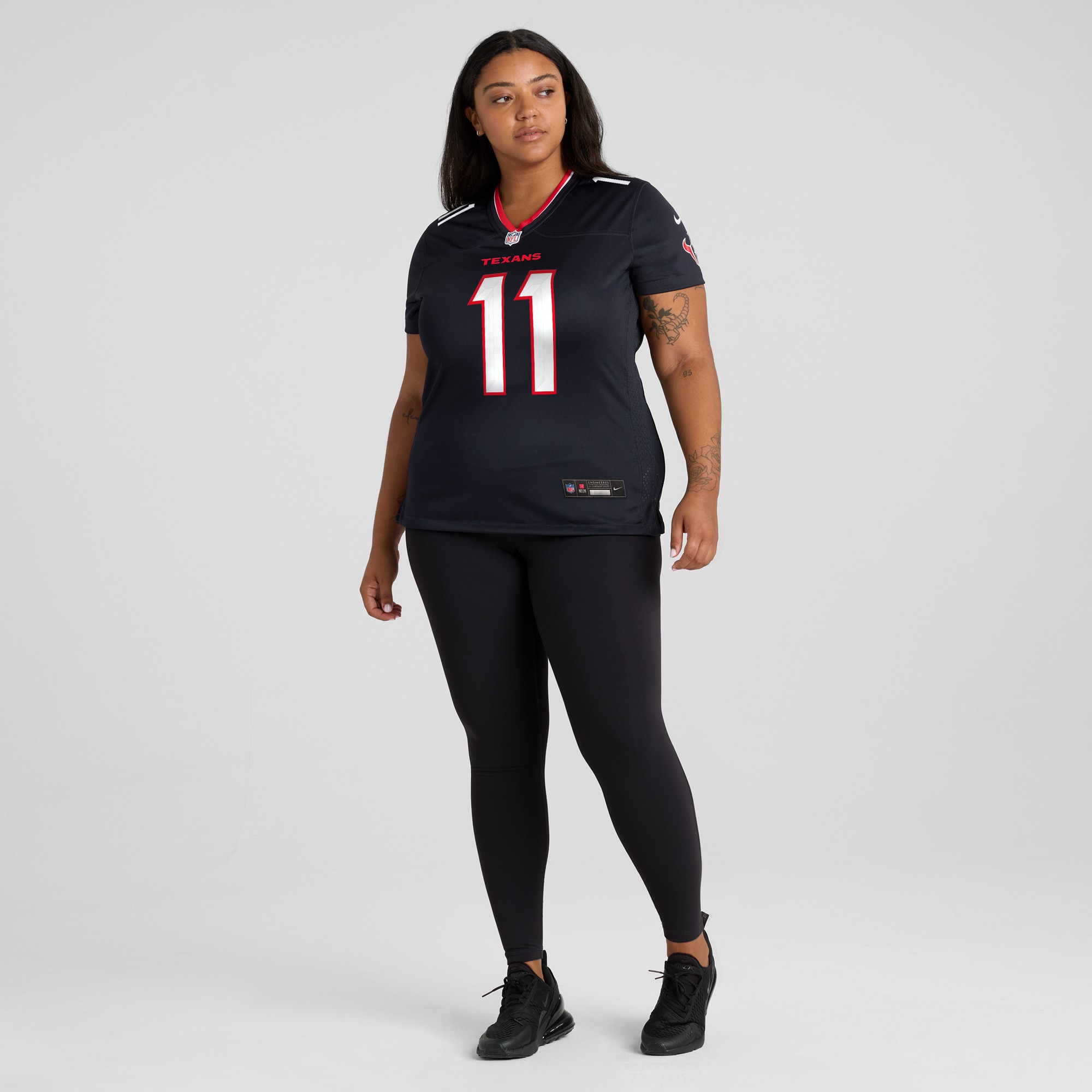 Jeff Okudah Houston Texans Women's Team Game Jersey -  Navy