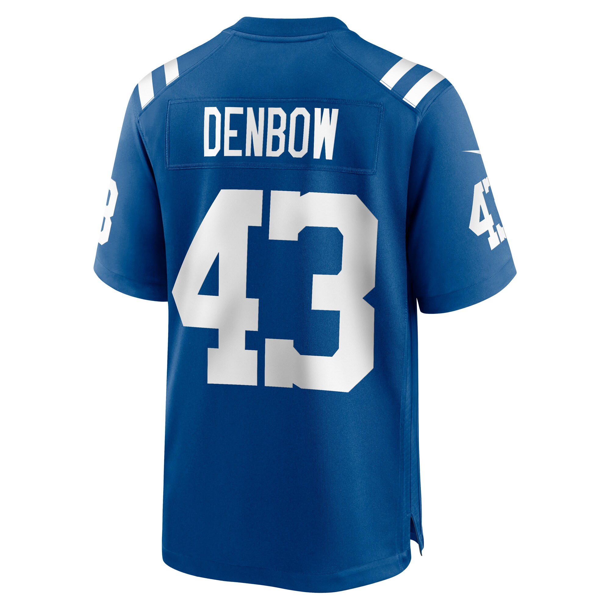 Trevor Denbow Indianapolis Colts Game Player Jersey - Royal