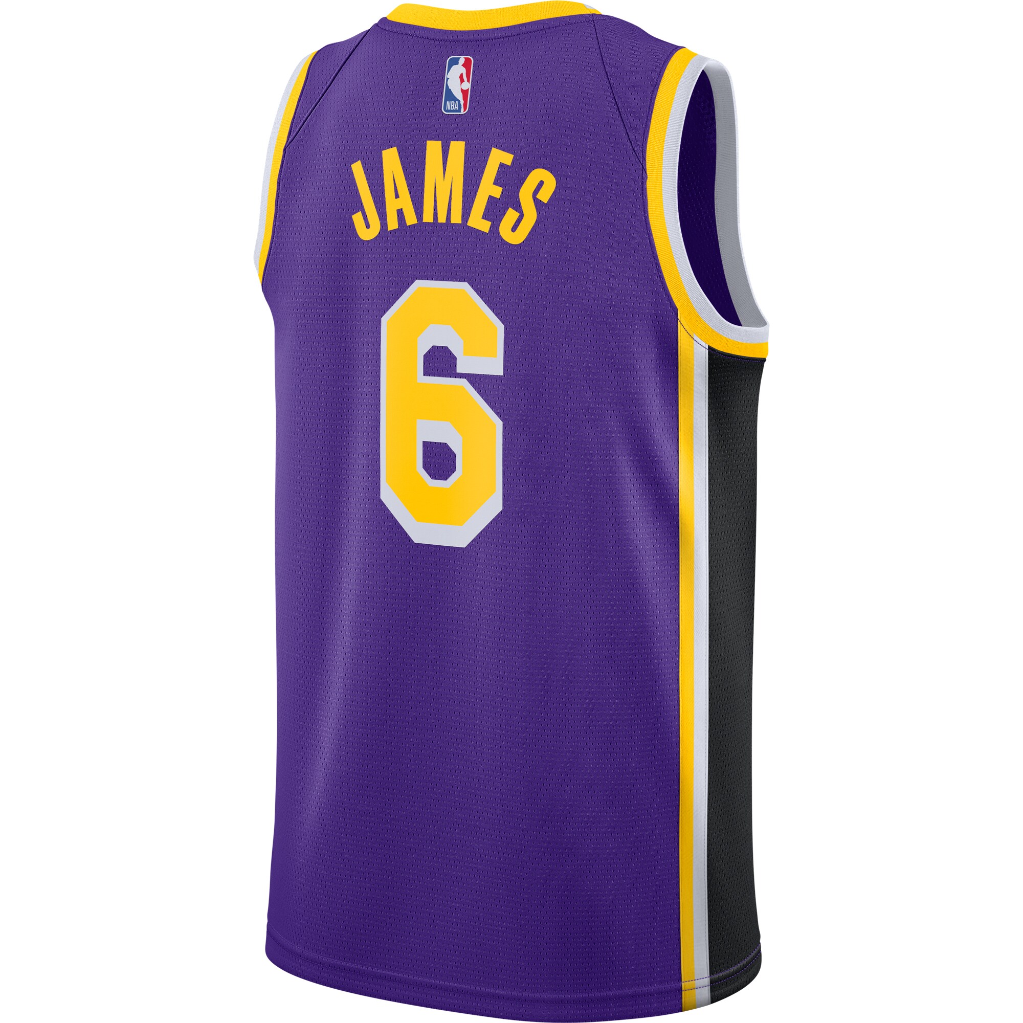 LeBron James Los Angeles Lakers  2021/22 #6 Swingman Player Jersey Purple - Statement Edition