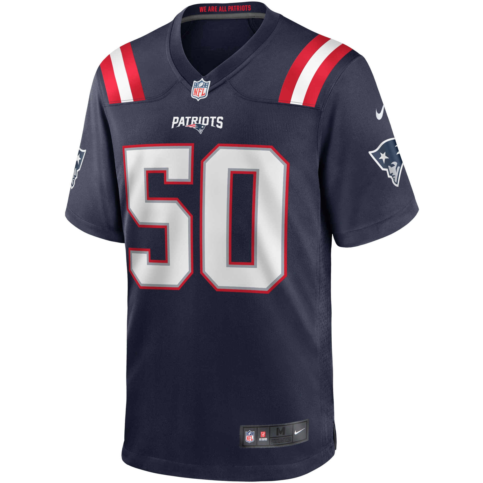 Chase Winovich New England Patriots Game Player Jersey - Navy