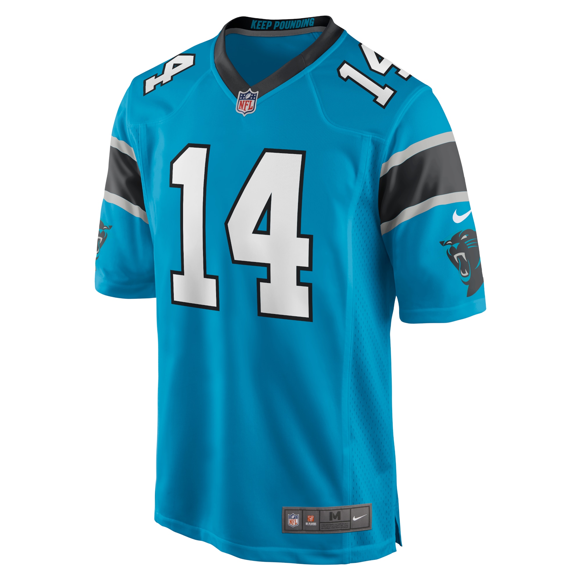 Sam Darnold Carolina Panthers  Game Jersey - Blue