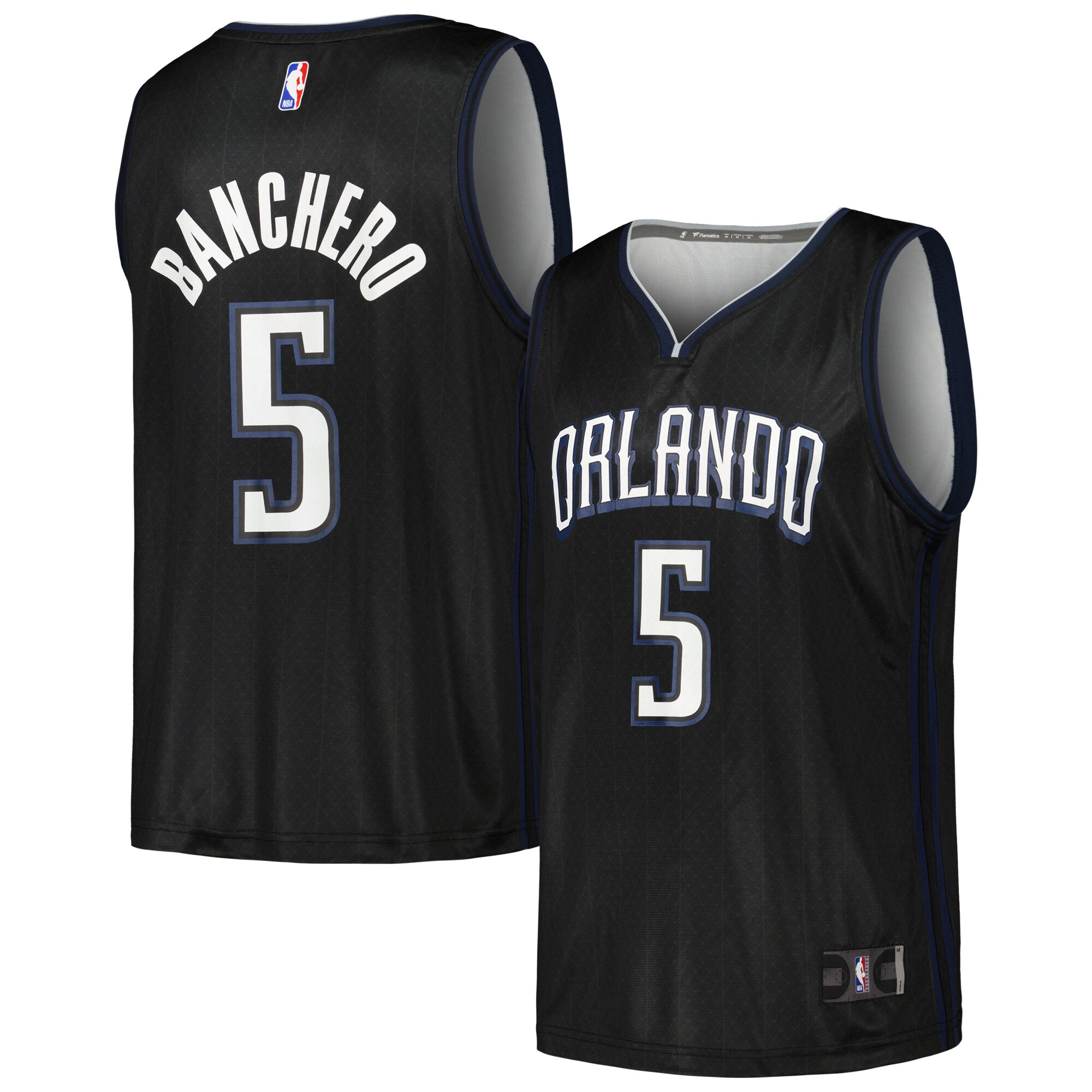 Paolo Banchero Orlando Magic  2022/23 Fastbreak Jersey - City Edition - Black