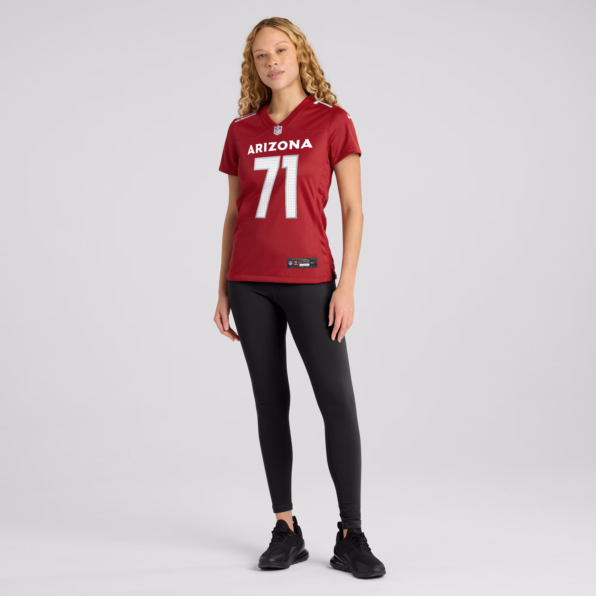 Dennis Daley Arizona Cardinals Women's Women's Team Color Jersey - Cardinal