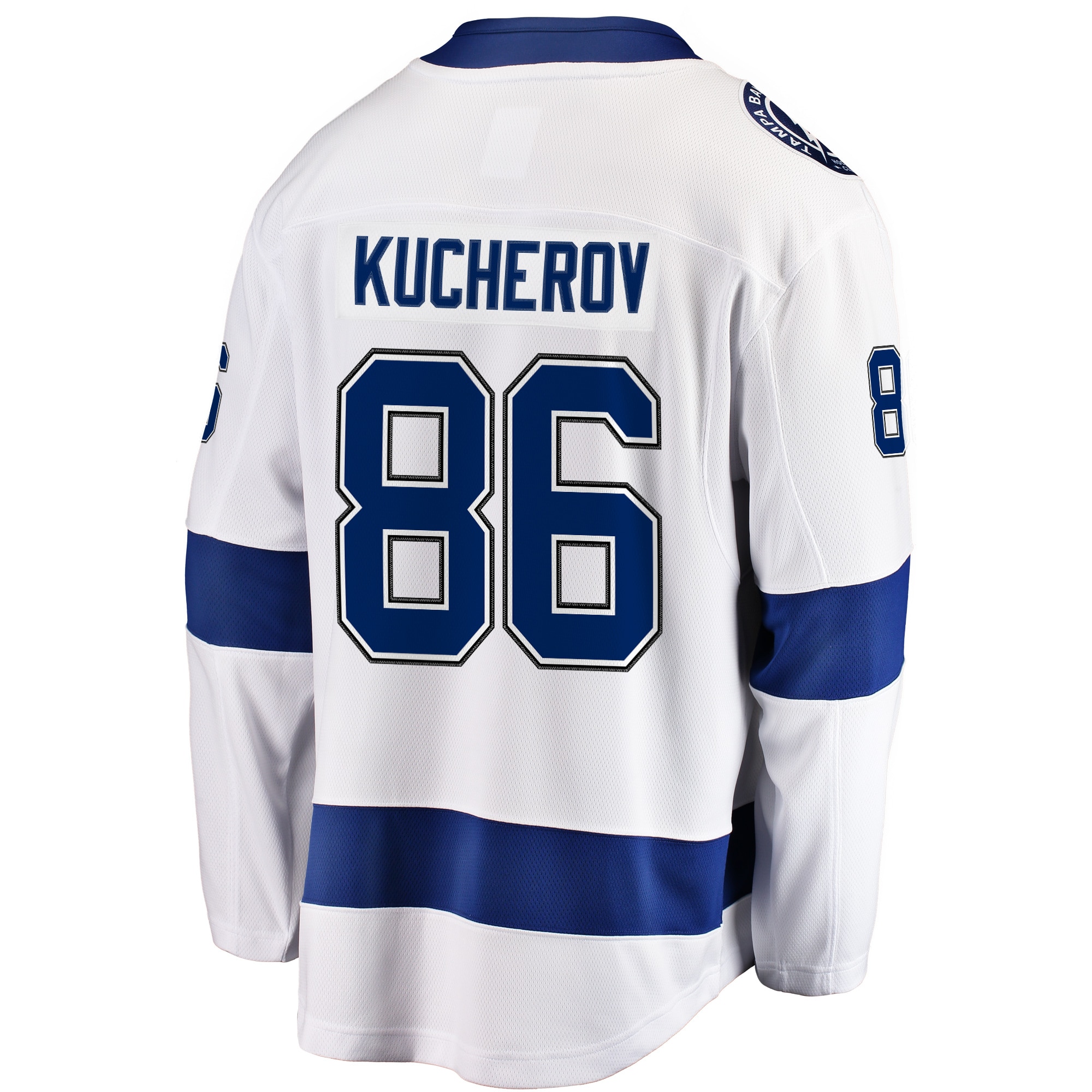 Nikita Kucherov Tampa Bay Lightning Away Premier Breakaway Player Jersey - White