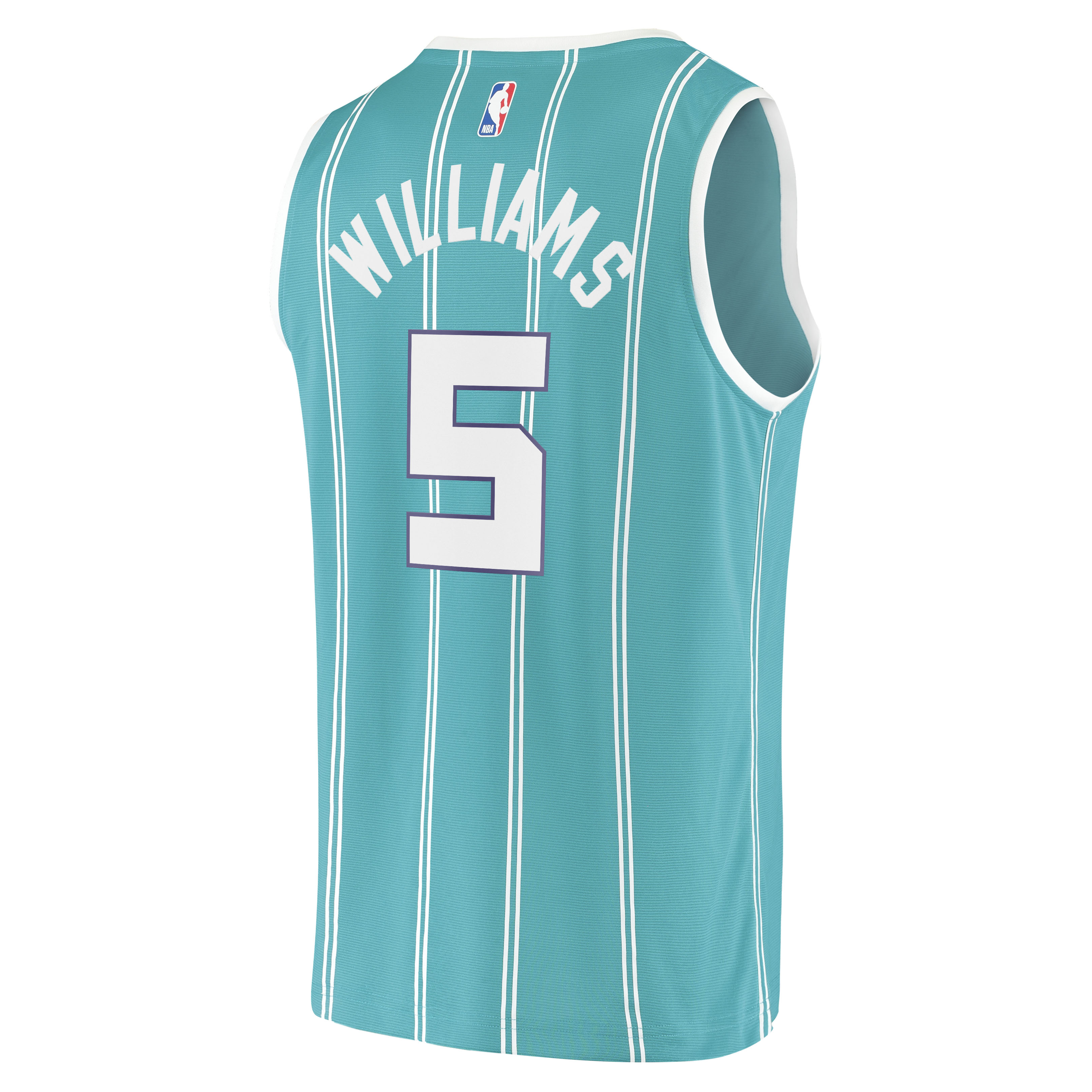 Mark Williams Charlotte Hornets  2022 NBA Draft First Round Pick Fast Break Replica Player Jersey - Icon Edition - Teal